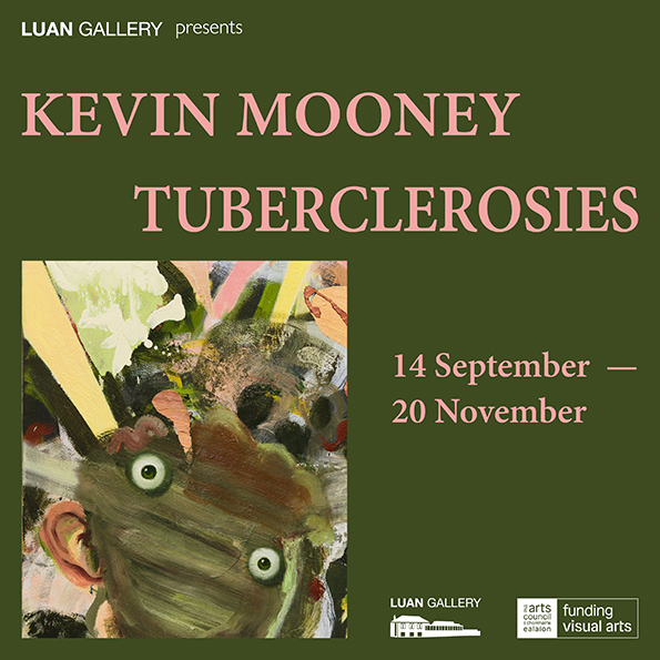 Tuberclerosies by Kevin Mooney at Luan Gallery from Saturday 14th September until Wednesday 20th November 2024